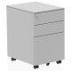 Rayleigh Steel 3 Drawer Lockable Mobile Pedestal